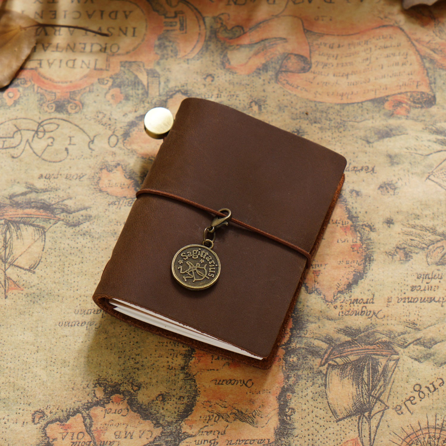 Wholesale Mini cute portable account book handmade leather notebook